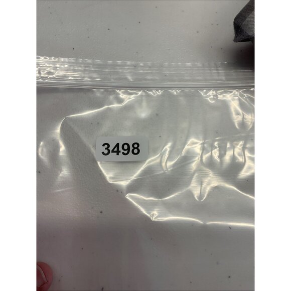 Garnet Hill size 10 Gray flannel Buffalo plaid Organic Pima Button Up‎ Tunic Top - Picture 9 of 9